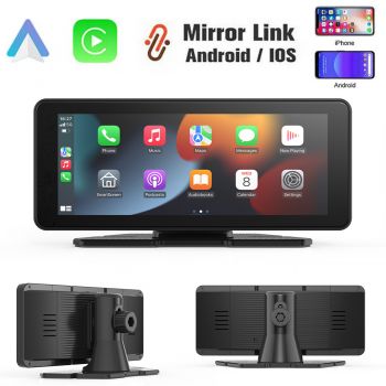 Universal P686F-D 6.86 inch 2.5D HD touch screen wireless Carplay and Android Auto Dashboard Portable Navigation