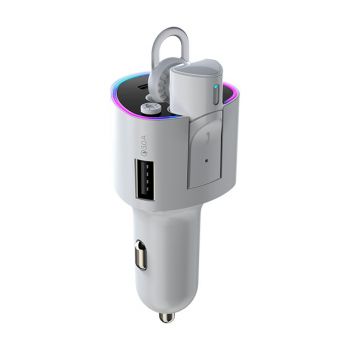 V16  CAR CHARGER WITH EARPHONE